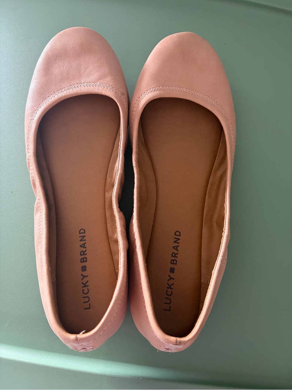 Lucky Brand Women’s Pink beige Ballet Flats - Picture 8 of 10